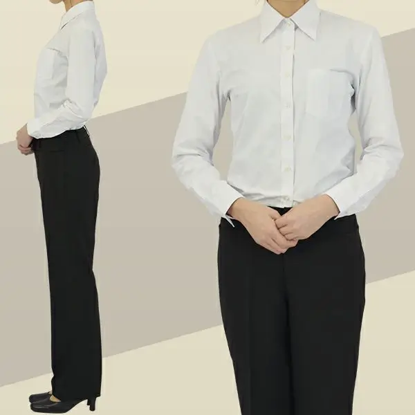 レディーススーツ203パンツ＿前面画像